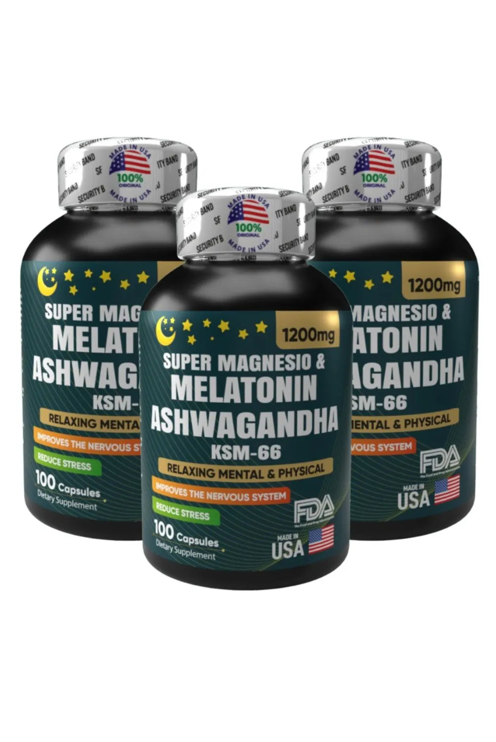 Supermagnesio Y Melatonin Ashwagandha